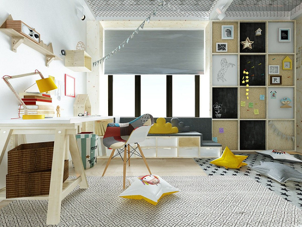 trang trí phòng ngủ cho bé