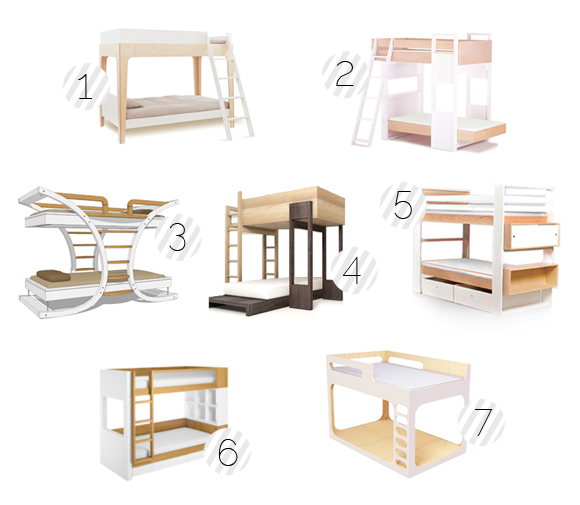 Mẫu giường tầng độc đáo cho phòng trẻ