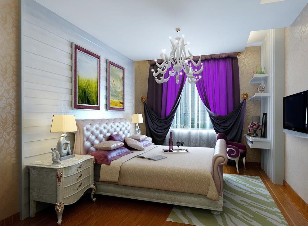 Chọn rèm độc đáo cho phòng ngủ đẹp