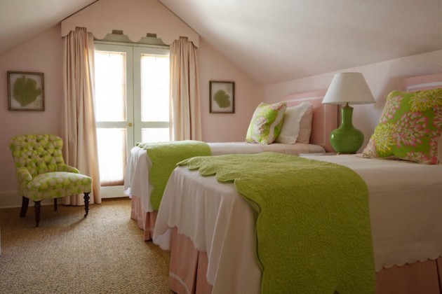 F5 lại phòng ngủ sống động cho phut giao mùa