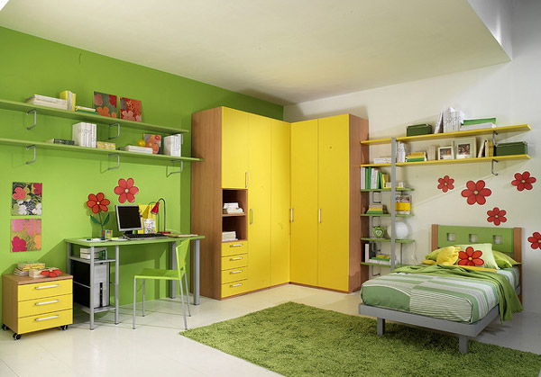 Tông màu nổi bật cho phòng ngủ đẹp