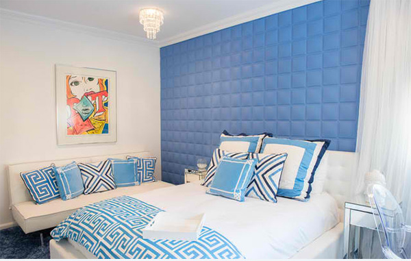 Tông màu nổi bật cho phòng ngủ đẹp