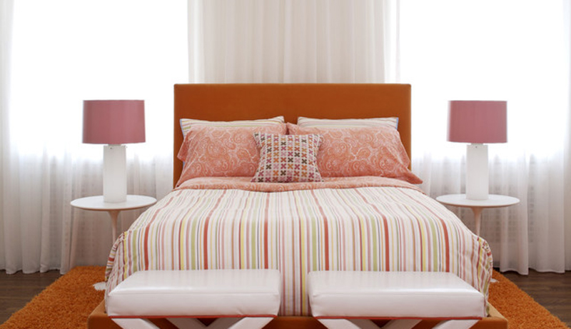 Những thiết kế đối xứng trong phòng ngủ