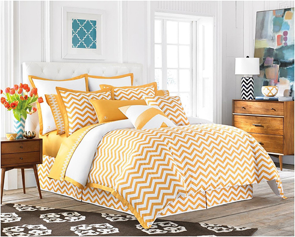 Nhấn nhá sắc vàng cho phòng ngủ của bạn