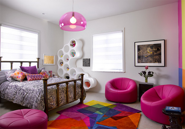 Phòng ngủ đáng yêu dành cho teen girl