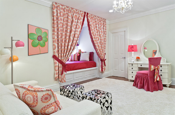 Phòng ngủ đáng yêu dành cho teen girl