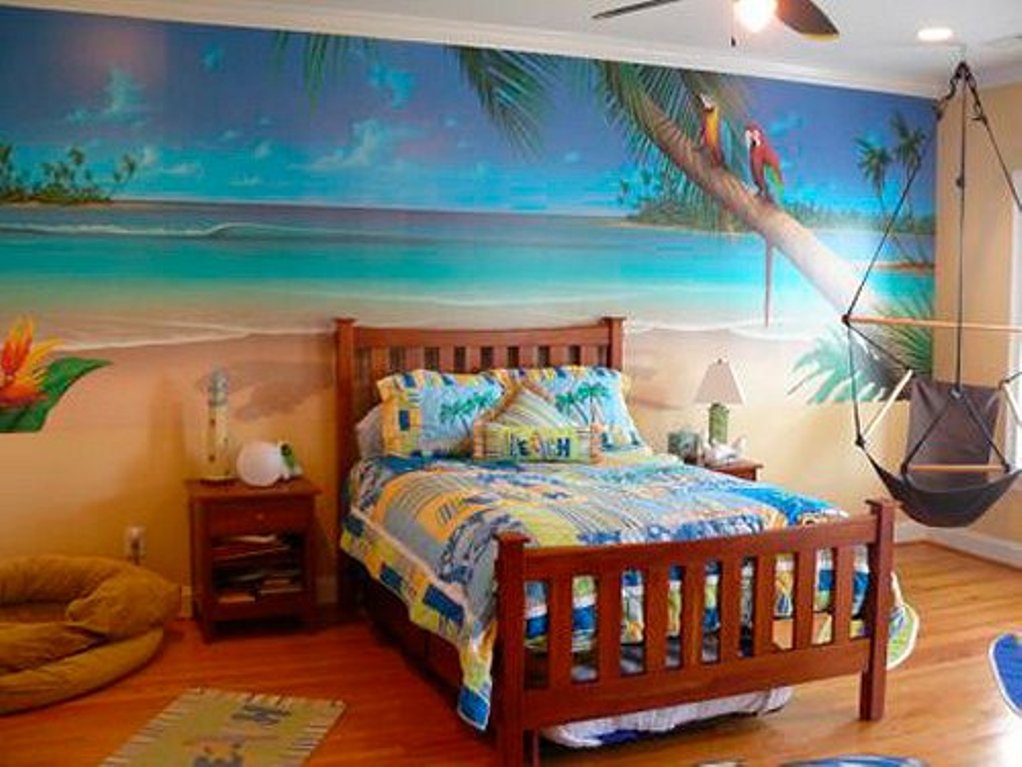 Thiết kế phòng ngủ với không gian biển