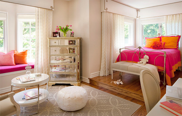 Phòng ngủ đáng yêu dành cho teen girl