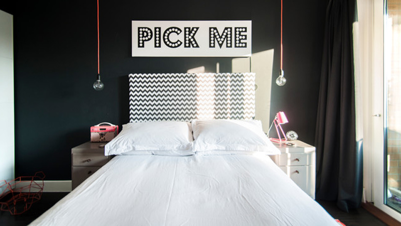 Những thiết kế đối xứng trong phòng ngủ