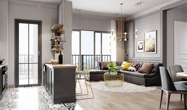 Thiết kế nội thất căn hộ