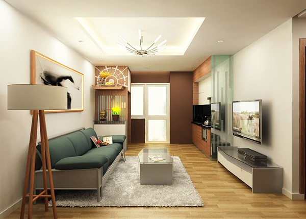 trang trí phòng khách nhỏ 