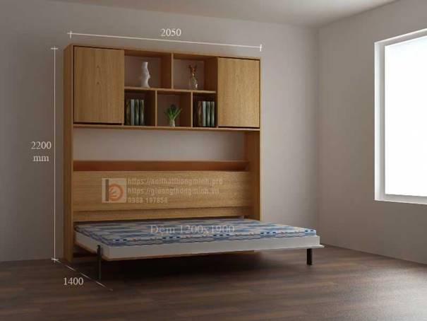 cấu tạo giường gỗ công nghiệp