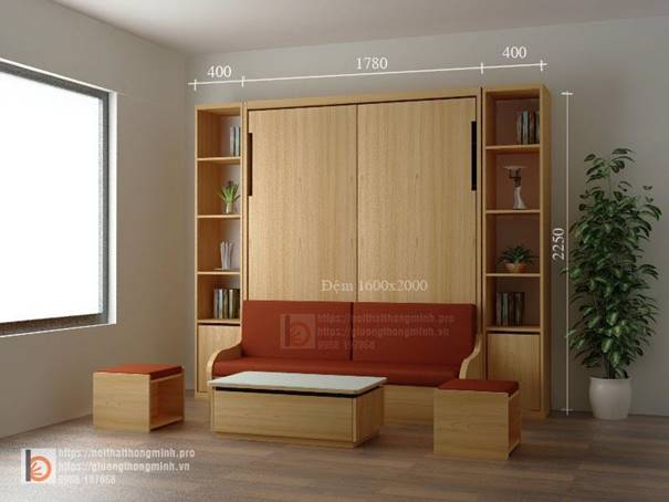 cấu tạo giường gỗ công nghiệp