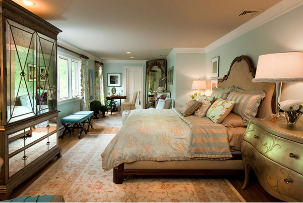 Sử dụng kéo léo gương trong phòng ngủ