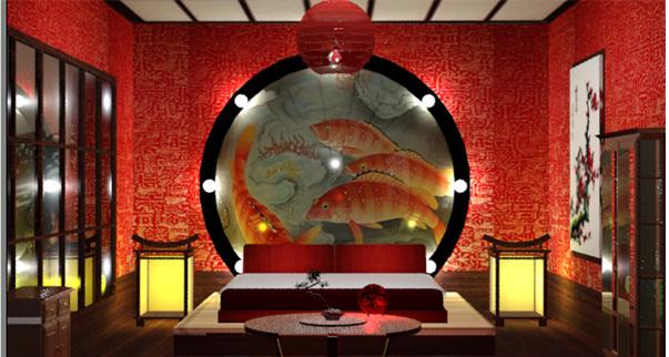Phòng ngủ đáng yêu kiểu nhật bản