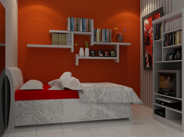 Năng động đầy sức sống với gam màu đỏ 