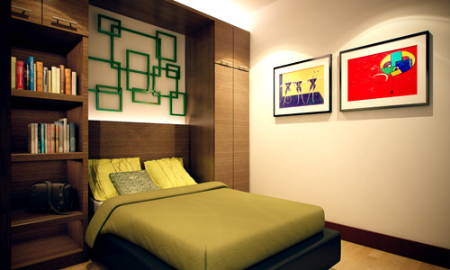 Các thiết kế cho phòng ngủ rộng hơn