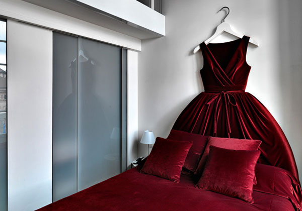 Đầu giường ấn tượng cho phòng ngủ độc đáo