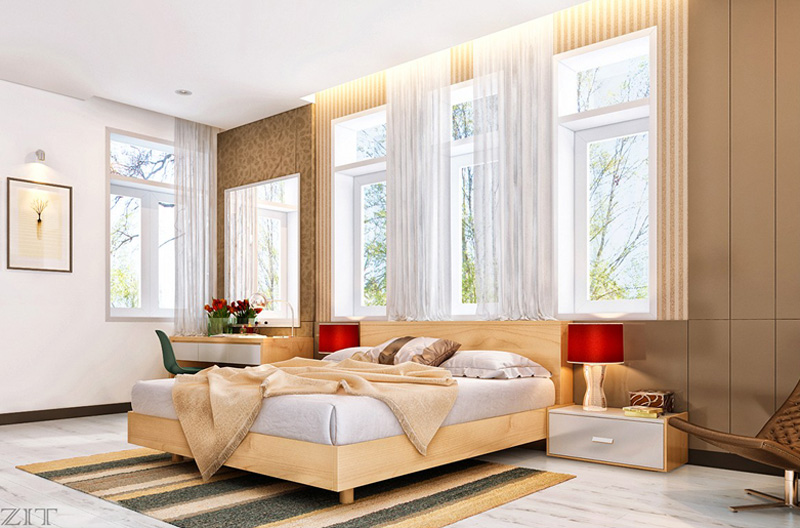 Bộ sưu tập phòng ngủ hiện đại tuyệt vời