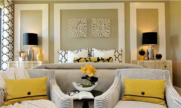 Phòng ngủ đẹp với gam màu thư giãn