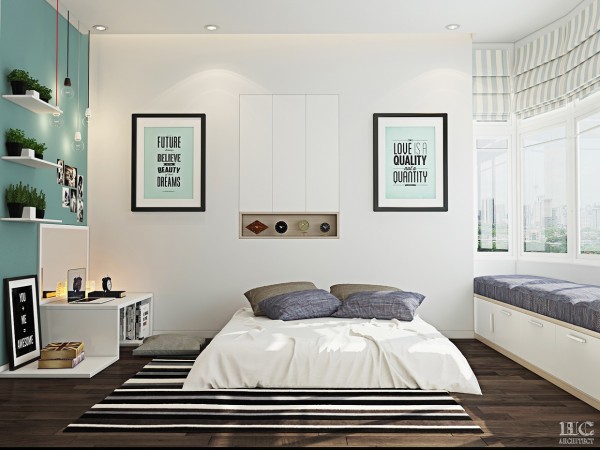 Làm rộng không gian với Gương trang trí