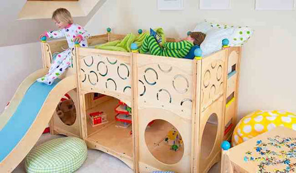 Bộ sưu tập giường ngủ độc đáo cho trẻ