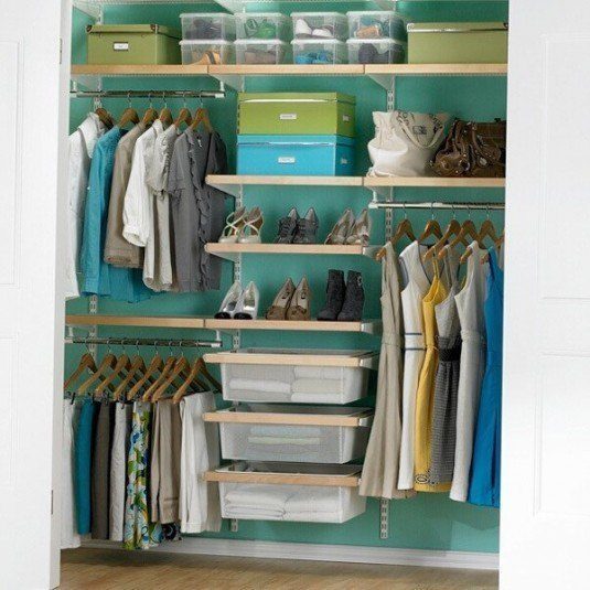Cách sắp xếp tủ quần áo theo giới tính