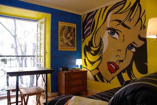 Nghệ thuật Pop Art trong thiết kế nội thất