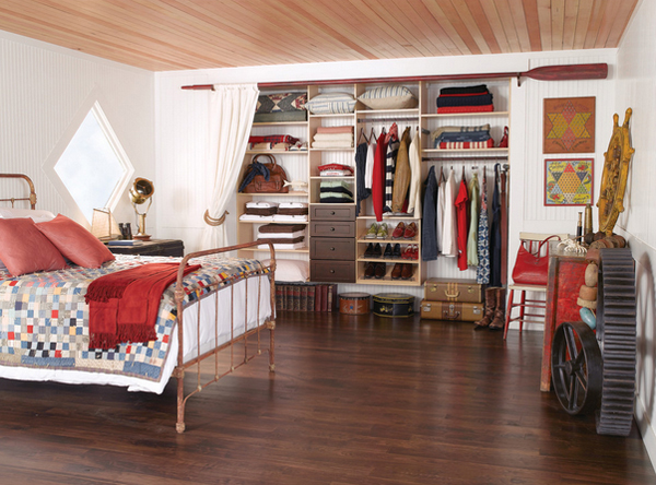 Mẹo sắp xếp tủ quần áo ngăn nắp