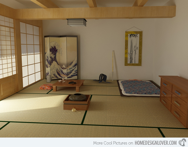 Độc đáo với kiến trúc nội thất nhật bản