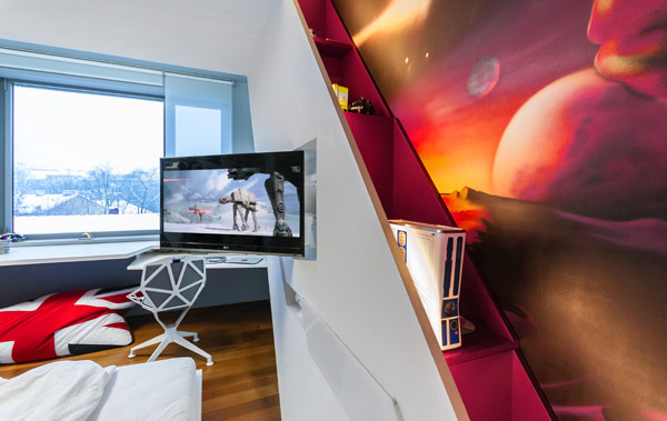 Thiết kế phòng ngủ Star Wars đầy ấn tượng