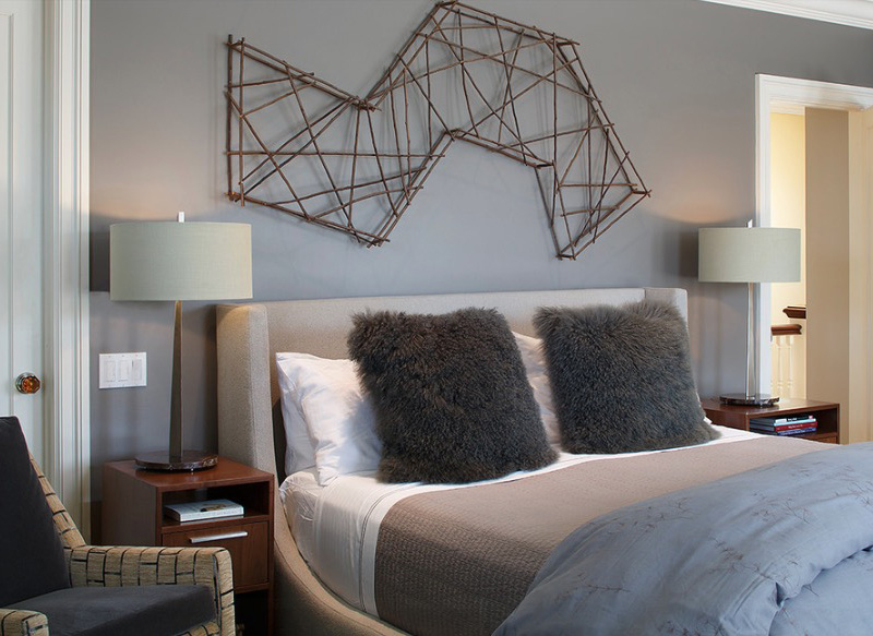 Gam xám cho phòng ngủ tinh tế