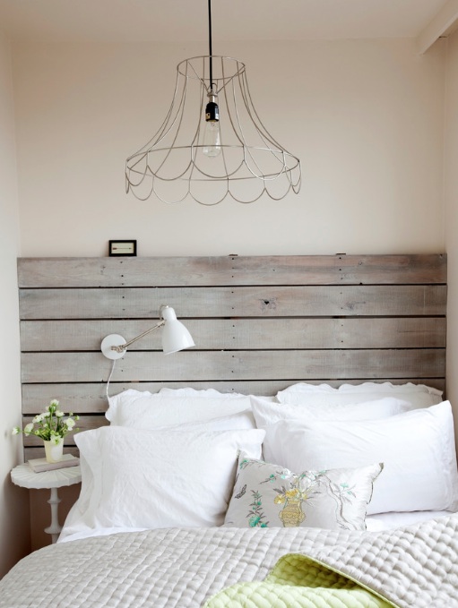 Đầu giường bằng gỗ độc đáo