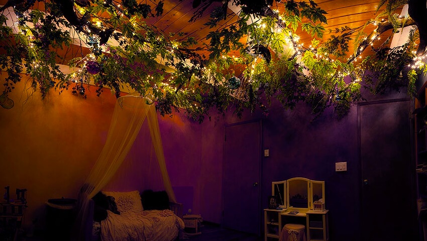 Mẫu thiết kế phòng ngủ cổ tích độc đáo 