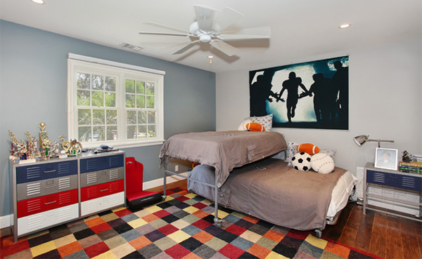 Thiết kế phòng ngủ lý tưởng cho bé trai