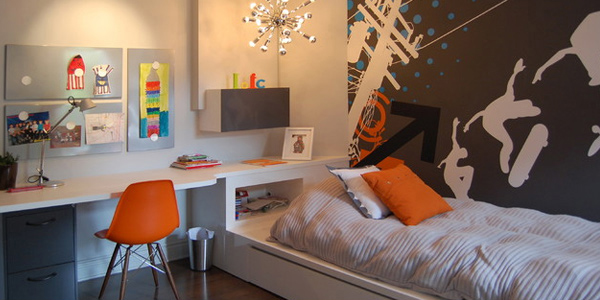 Thiết kế phòng ngủ lý tưởng cho bé trai