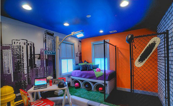 Thiết kế phòng ngủ lý tưởng cho bé trai