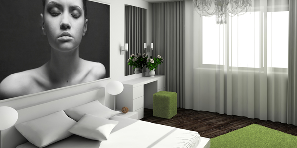 Trang trí đầu giường ấn tượng cho phòng ngủ đẹp