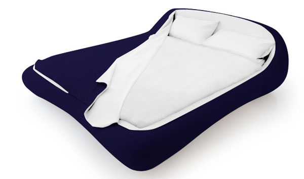 Giường kéo khóa sáng tạo và độc đáo